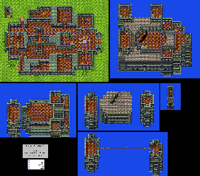 Thumbnail for a map of Garuna Tower for the Game Boy game Dragon Warrior III.