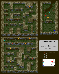 Thumbnail for a map of Nail Mark for the Game Boy game Dragon Warrior III.