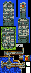 Thumbnail for a map of Najimi Tower for the Game Boy game Dragon Warrior III.