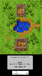 Thumbnail for a map of New Town Phase 2 for the Game Boy game Dragon Warrior III.