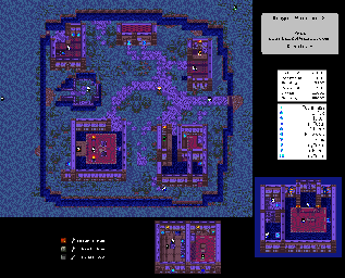 Thumbnail for a map of Rimuldar for the Game Boy game Dragon Warrior III.