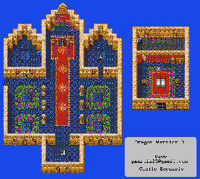 Thumbnail for a map of Scenario Castle Scenario for the Game Boy game Dragon Warrior III.