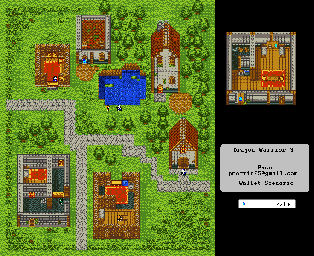 Thumbnail for a map of Scenario Wallet Scenario for the Game Boy game Dragon Warrior III.