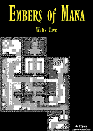 Thumbnail for a map of Watts Cave for the Game Boy game Embers of Mana.
