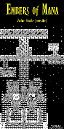 Thumbnail for a map of Zadar Castle Outside for the Game Boy game Embers of Mana.