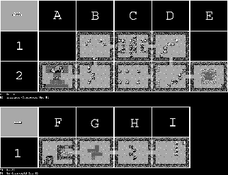 Thumbnail for a map of Cave Of Mt. Rocks (B3-E4) for the Game Boy game Final Fantasy Adventure.