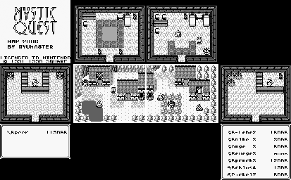 Thumbnail for a map of City Of Menos (E10) for the Game Boy game Final Fantasy Adventure.