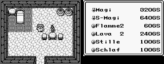 Thumbnail for a map of Shop (A11) for the Game Boy game Final Fantasy Adventure.