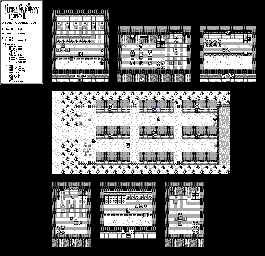 Thumbnail for a map of Edo World Hana's Town for the Game Boy game Final Fantasy Legend II.