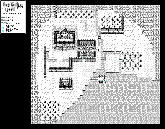 Thumbnail for a map of Edo World Overworld for the Game Boy game Final Fantasy Legend II.