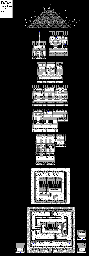 Thumbnail for a map of Edo World Sho-gun's Castle for the Game Boy game Final Fantasy Legend II.