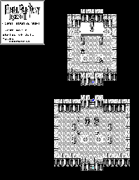 Thumbnail for a map of First World Shrine Of Isis for the Game Boy game Final Fantasy Legend II.