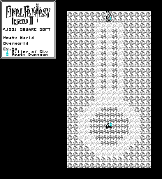 Thumbnail for a map of Nasty World Overworld for the Game Boy game Final Fantasy Legend II.