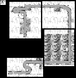 Thumbnail for a map of Race World Race Course for the Game Boy game Final Fantasy Legend II.