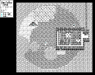 Thumbnail for a map of Venus' World Overworld for the Game Boy game Final Fantasy Legend II.