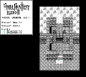 Thumbnail for a map of Venus' World Venus' Gate for the Game Boy game Final Fantasy Legend II.