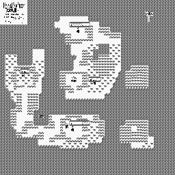 Thumbnail for a map of Present Overworld for the Game Boy game Final Fantasy Legend III.
