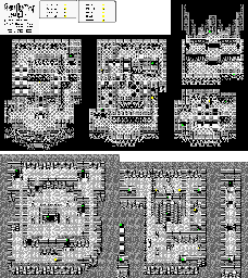 Thumbnail for a map of Present Tower Of Chaos for the Game Boy game Final Fantasy Legend III.