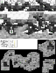 Thumbnail for a map of Underworld Passage for the Game Boy game Final Fantasy Legend III.