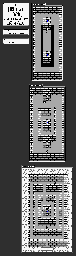 Thumbnail for a map of World Of Continent Castle Of Sword for the Game Boy game The Final Fantasy Legend.