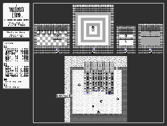 Thumbnail for a map of World Of Ocean Northeast Island Town for the Game Boy game The Final Fantasy Legend.
