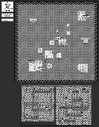 Thumbnail for a map of World Of Ocean Overworld Surface for the Game Boy game The Final Fantasy Legend.