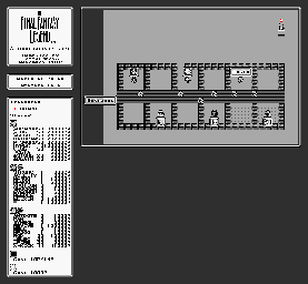 Thumbnail for a map of World Of Ruins Ameyoko Town for the Game Boy game The Final Fantasy Legend.