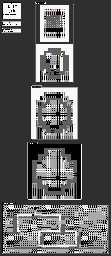 Thumbnail for a map of World Of Ruins Atomic Power Plant for the Game Boy game The Final Fantasy Legend.