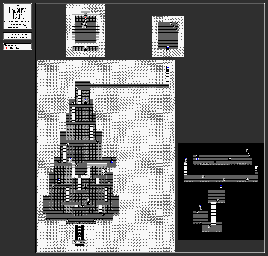 Thumbnail for a map of World Of Sky Flying Castle for the Game Boy game The Final Fantasy Legend.