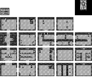 Thumbnail for a map of Stage 2 - Jungle for the Game Boy game Fortified Zone.