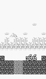 Thumbnail for a map of Battle Scene 3 for the Game Boy game Gargoyles Quest: Ghosts 'N Goblins.