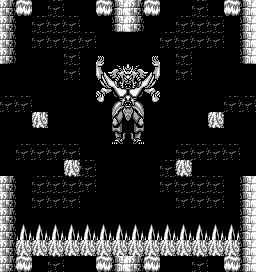 Thumbnail for a map of Braeger for the Game Boy game Gargoyles Quest: Ghosts 'N Goblins.