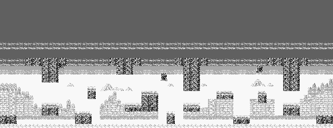 Thumbnail for a map of Bridge 4 for the Game Boy game Gargoyles Quest: Ghosts 'N Goblins.