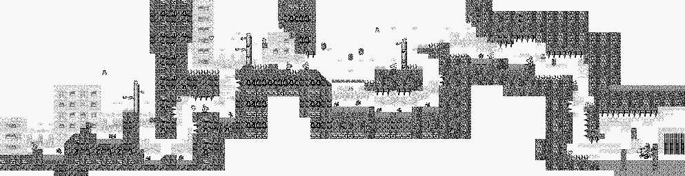 Thumbnail for a map of Dimension Portal for the Game Boy game Gargoyles Quest: Ghosts 'N Goblins.
