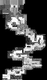 Thumbnail for a map of Palace Of Braeger for the Game Boy game Gargoyles Quest: Ghosts 'N Goblins.