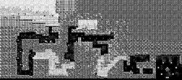 Thumbnail for a map of Rushifell's Palace for the Game Boy game Gargoyles Quest: Ghosts 'N Goblins.