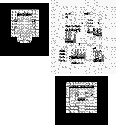 Thumbnail for a map of Town 2 for the Game Boy game Gargoyles Quest: Ghosts 'N Goblins.