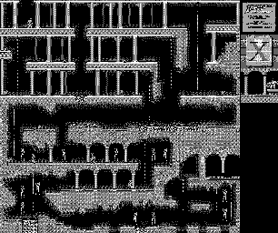 Thumbnail for a map of Entering The Catacombs for the Game Boy game Indiana Jones And The Last Crusade.