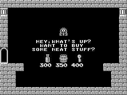 Thumbnail for a map of Black Market (Left Door) for the Game Boy game Kid Icarus: Of Myths And Monsters.
