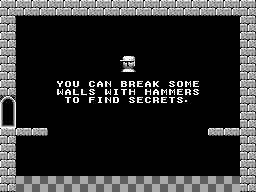 Thumbnail for a map of Information Center 1 for the Game Boy game Kid Icarus: Of Myths And Monsters.