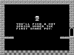 Thumbnail for a map of Information Center 3 for the Game Boy game Kid Icarus: Of Myths And Monsters.