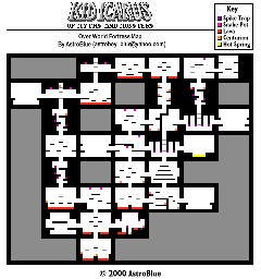 Thumbnail for a map of Stage 2 Section 4 (Animated) for the Game Boy game Kid Icarus: Of Myths And Monsters.