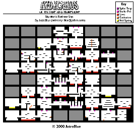 Thumbnail for a map of Stage 3 Section 4 (Animated) for the Game Boy game Kid Icarus: Of Myths And Monsters.