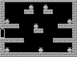 Thumbnail for a map of Treasure Chamber (Left Door) for the Game Boy game Kid Icarus: Of Myths And Monsters.