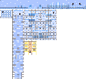 Thumbnail for a map of Level 4 4-2 for the Game Boy game Kirby's Dream Land 2.