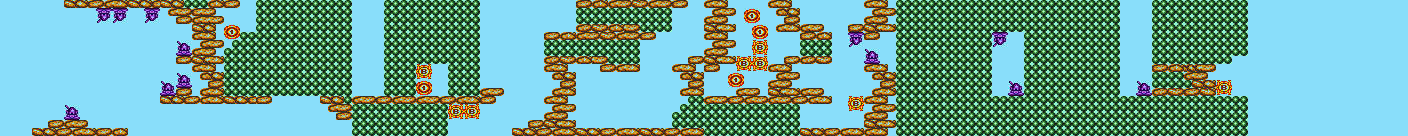 Thumbnail for a map of Gradius Bonus Stage 2 for the Game Boy game Konami GB Collection: Vol. 1.