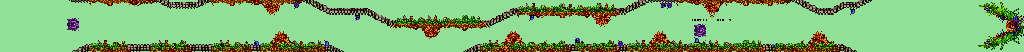 Thumbnail for a map of Gradius Stage 2 for the Game Boy game Konami GB Collection: Vol. 1.