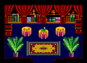 Thumbnail for a map of Fortune Teller's House for the Game Boy game Laura.