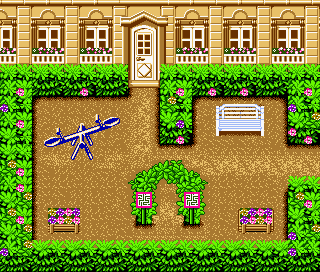 Thumbnail for a map of Garden for the Game Boy game Laura.