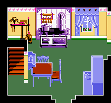 Thumbnail for a map of Kitchen for the Game Boy game Laura.
